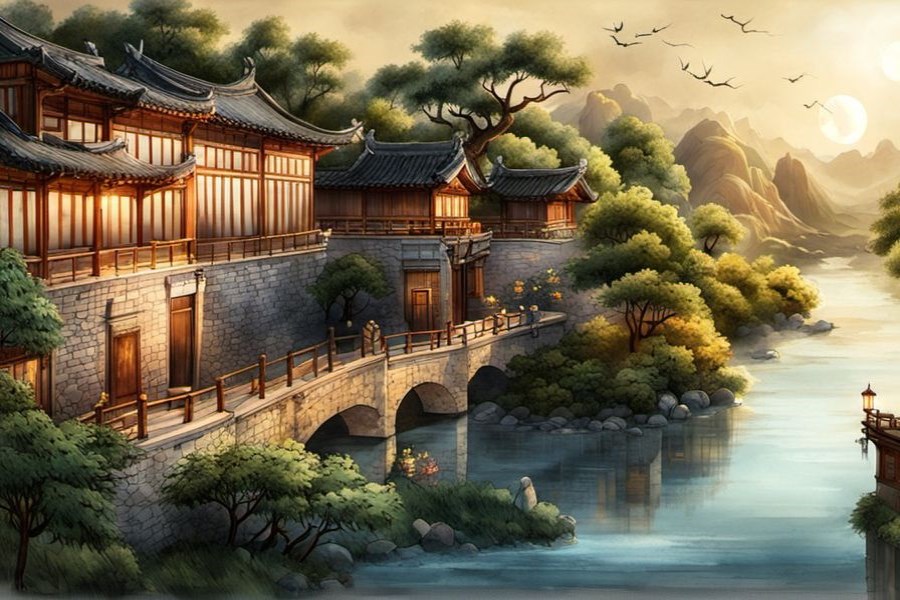 被蛇缠住脚