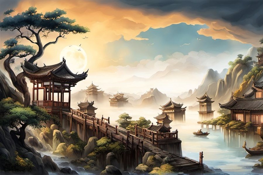 仙境一样的地方