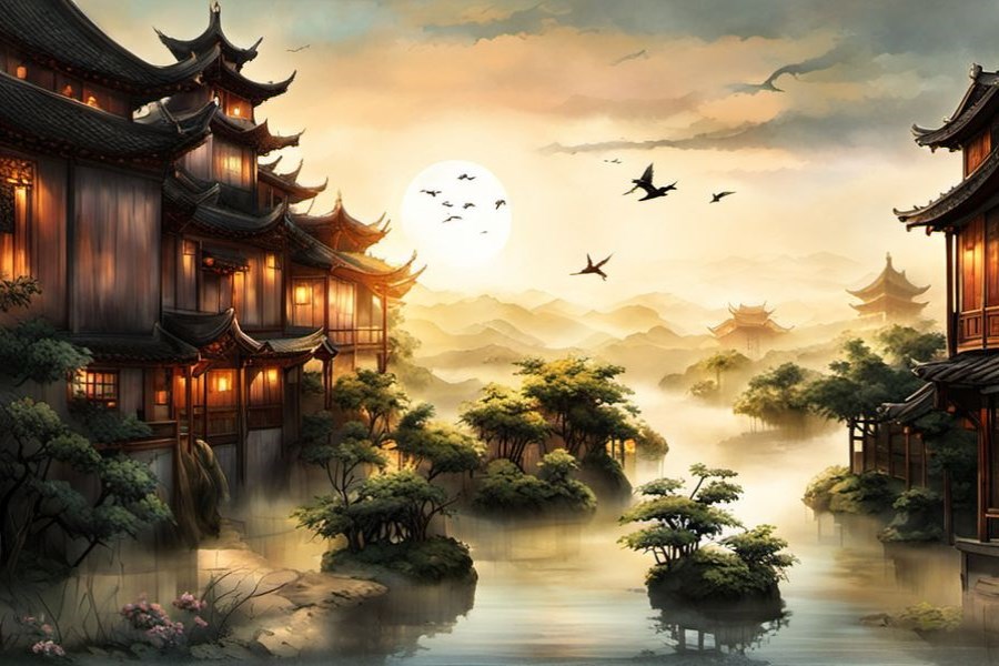 刮大风下大雨