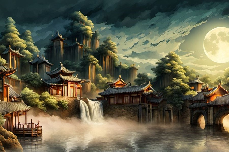 水管破裂喷水