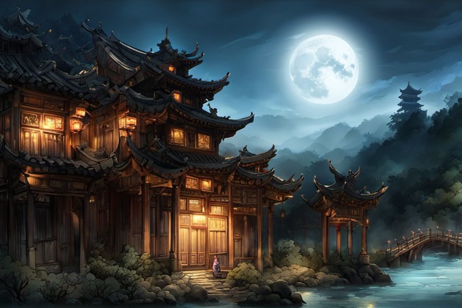 大风把窗户吹坏了