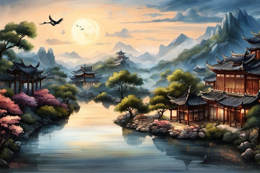 抱一个小男孩