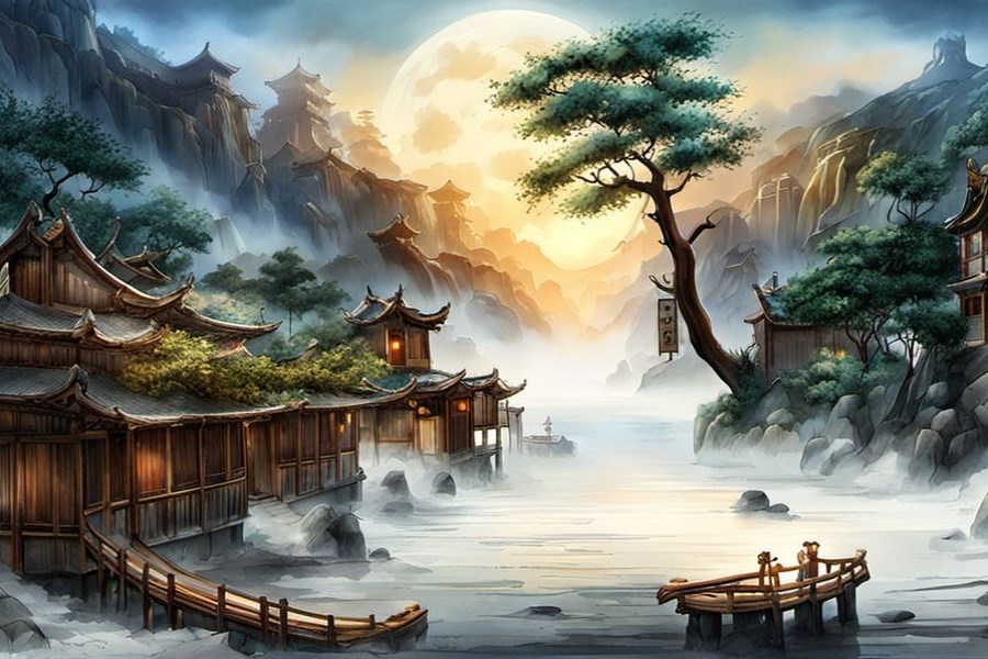 去世的姑姑