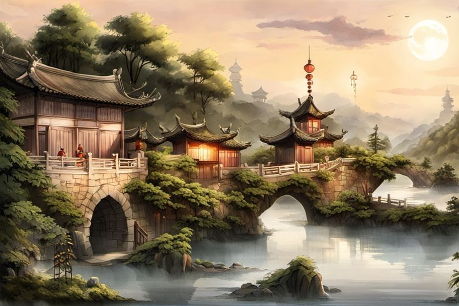 摘葡萄吃