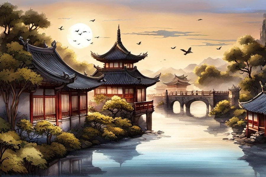 死去的姑父
