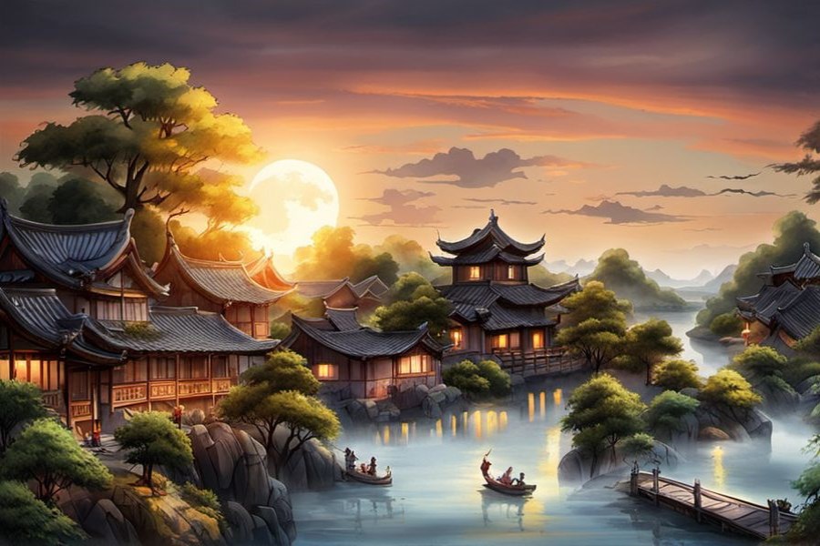 亲戚朋友聚在一起