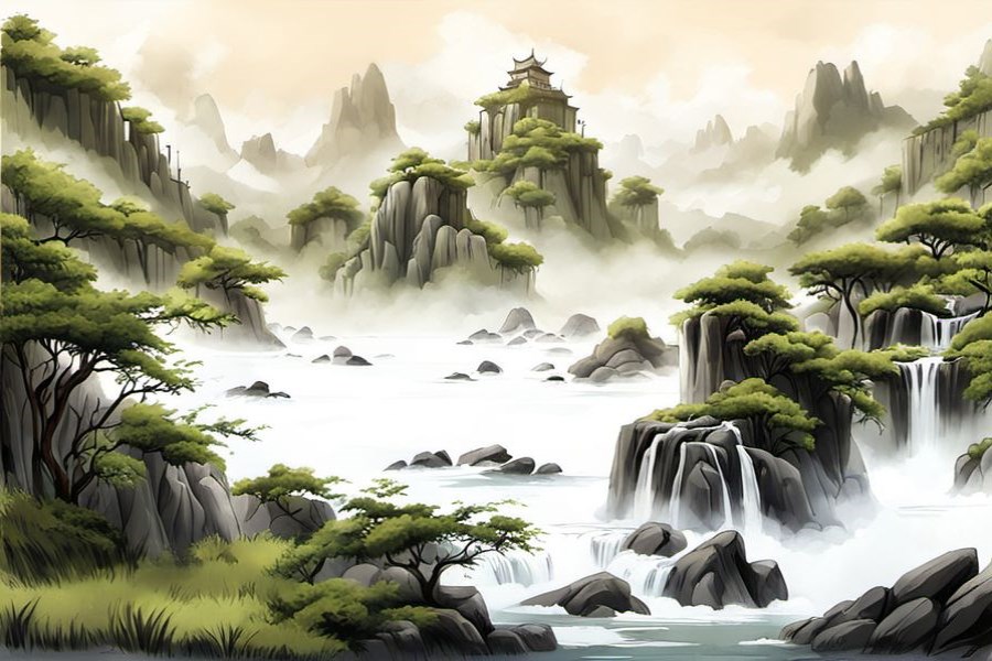 两个死人躺在地上