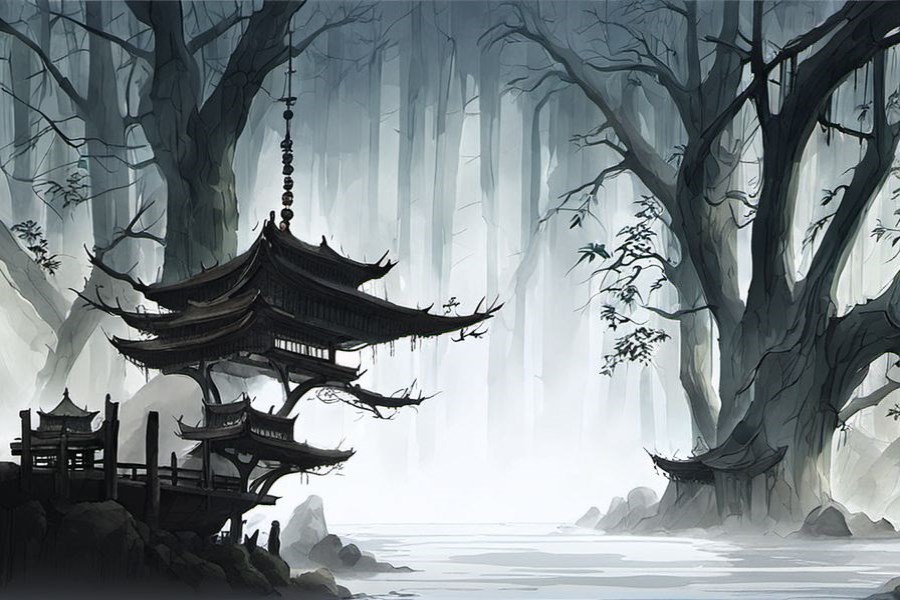 钓鱼钓到只野狗