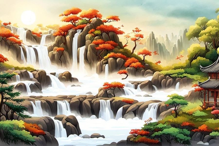 老公走开水里