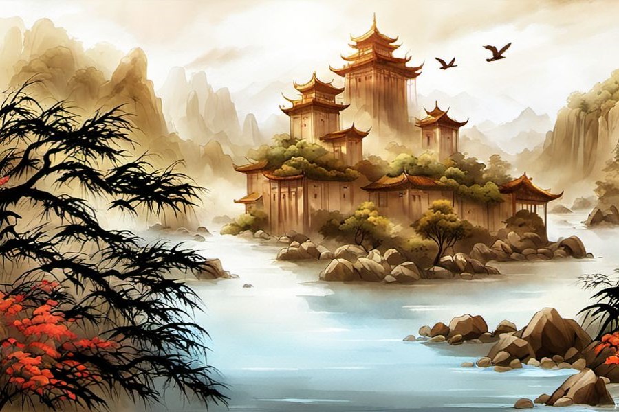 白色家禽挨饿