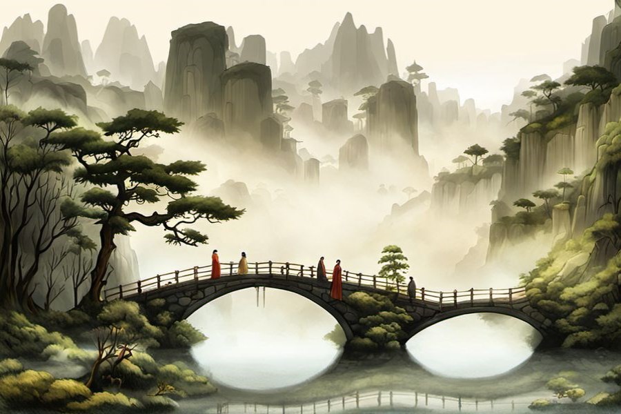 柿子树上结满柿子