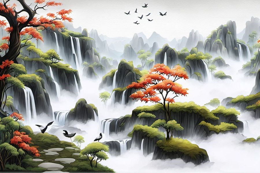 一窖水水像牛奶