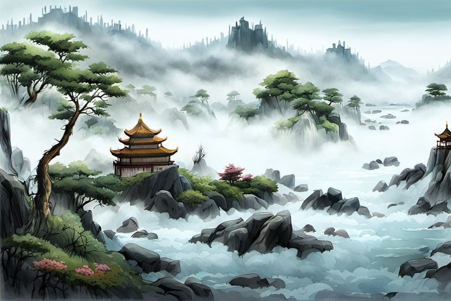 月光照亮大地