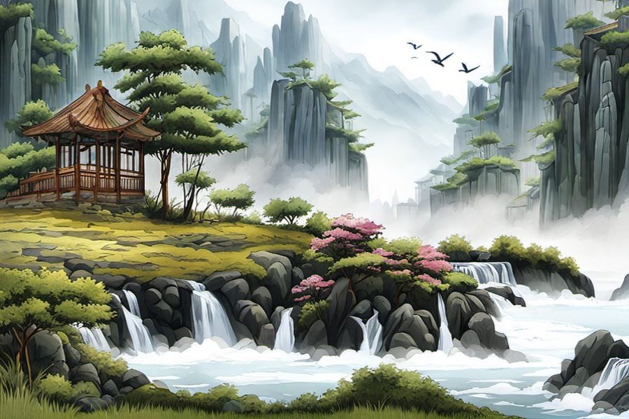 大黑狗往身上扑