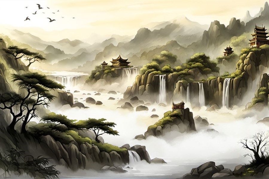 楼房地上有大洞
