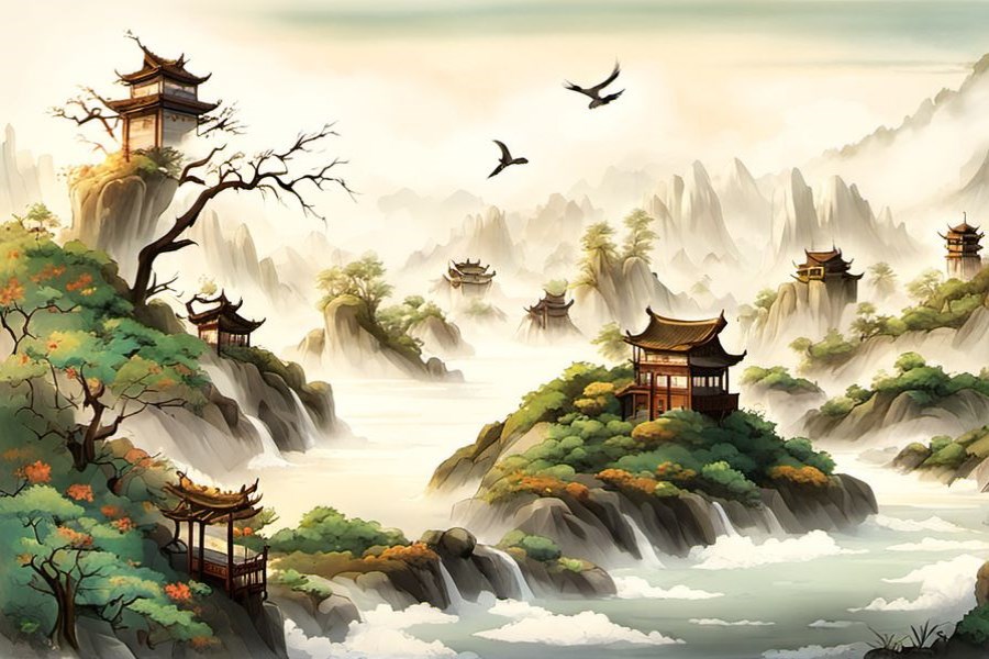 楼房被炸自己掉下来