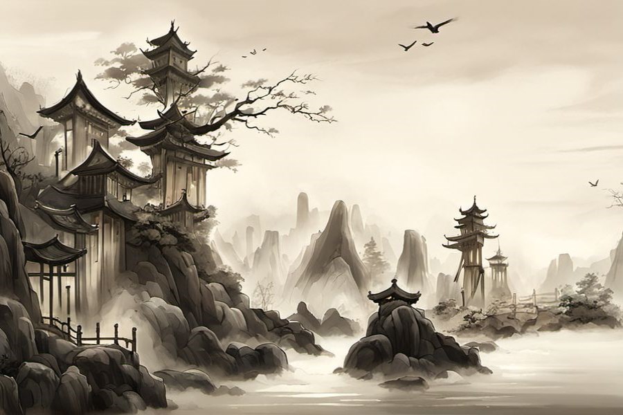 在大桌子上打牌