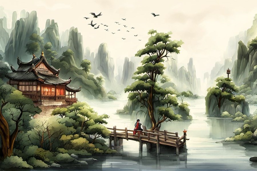 给别人拔手上的刺