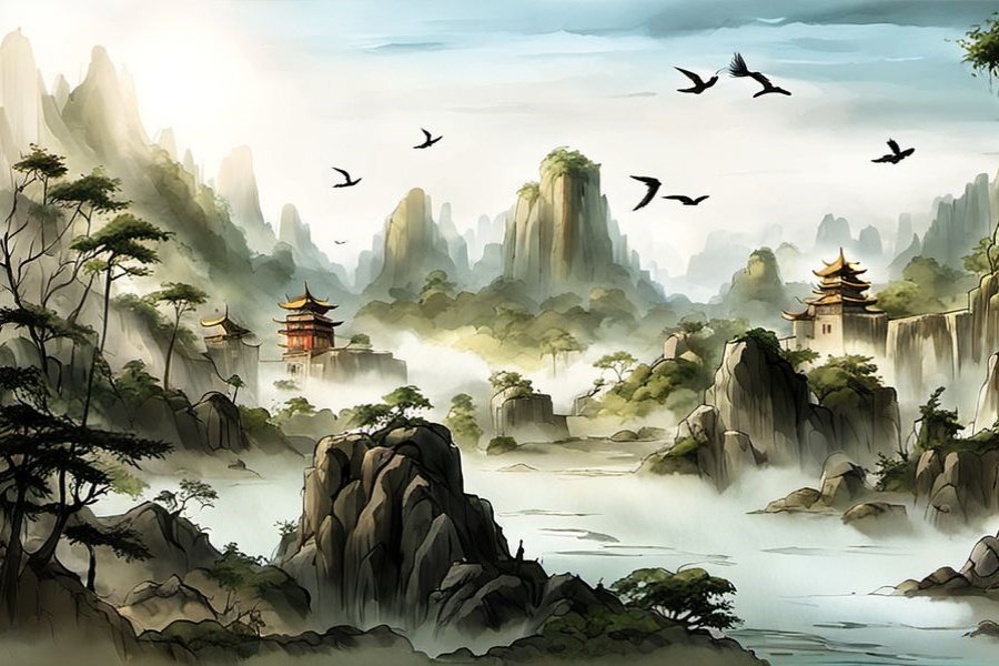 衣服上沾饭