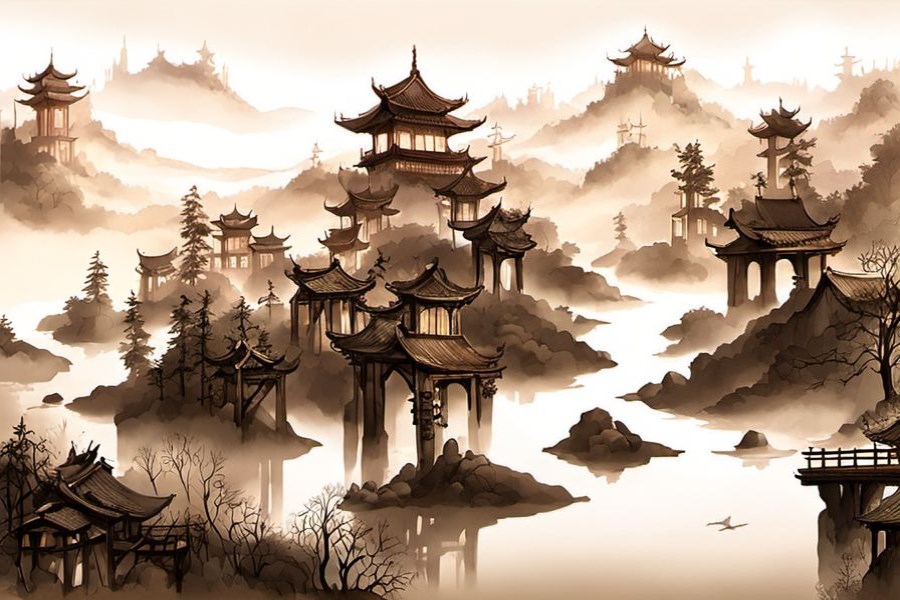 好多水萝卜在水里