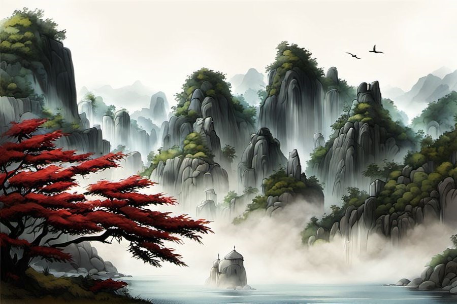 满天繁星特别亮