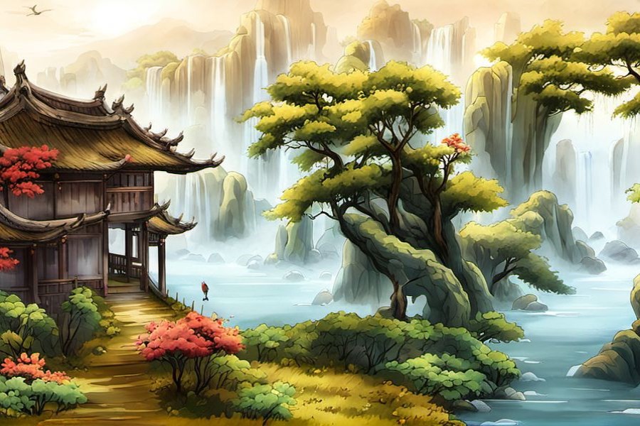 埋两新旧棺材