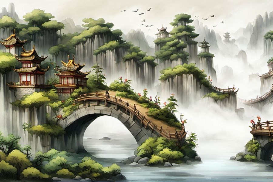 炕上有个洞