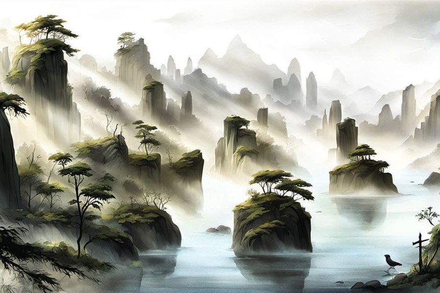 发大水和船