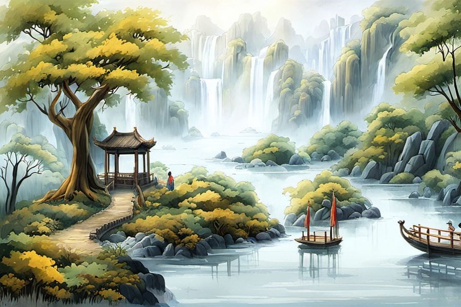 生病的大公鸡