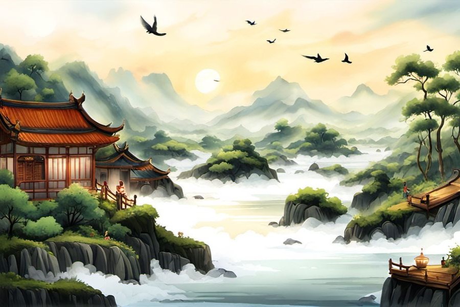 奶奶要去庙里