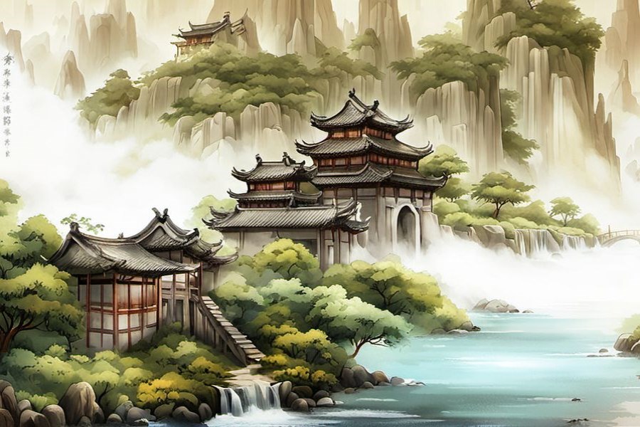 上山菜蘑菇