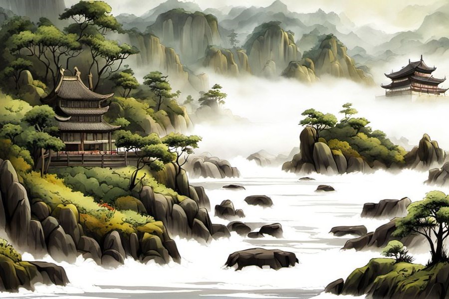 孩子掉洞里