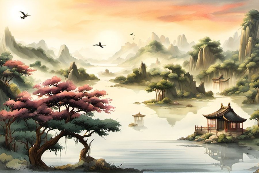 天上好多的白云