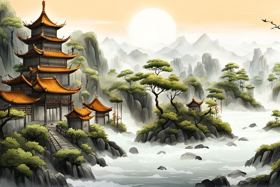 别人在坟墓地哭