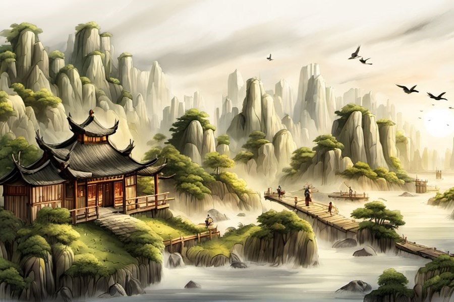 和陌生人拿刀对砍