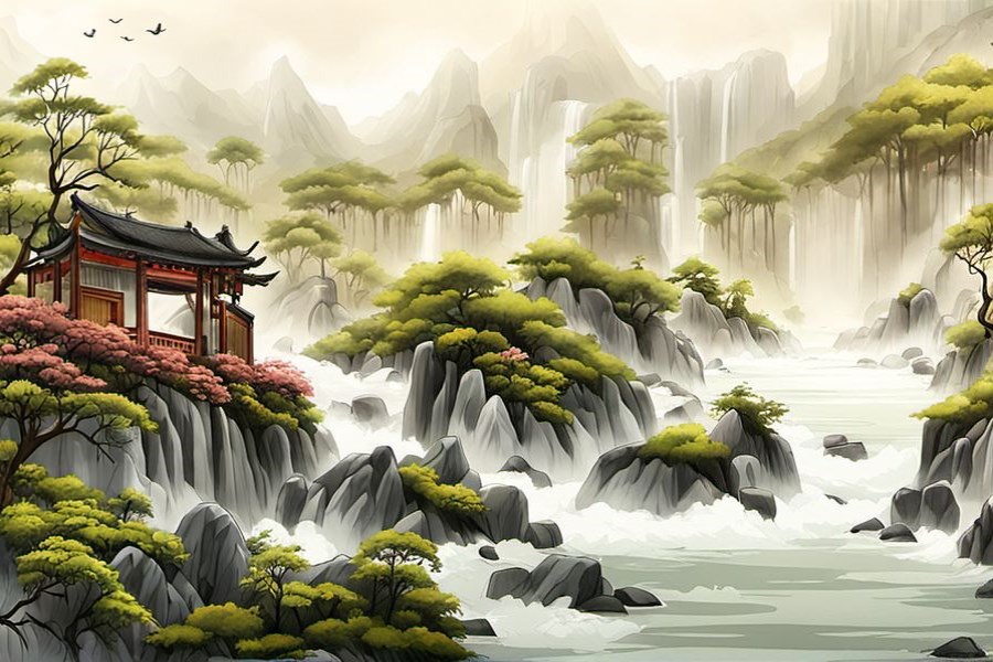 骑车冲上破