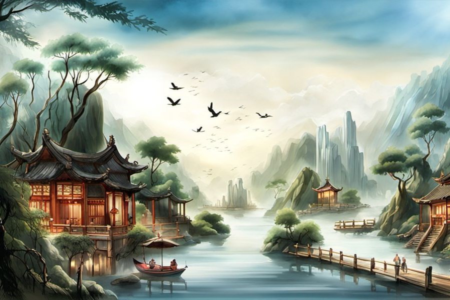开拖拉机上坡