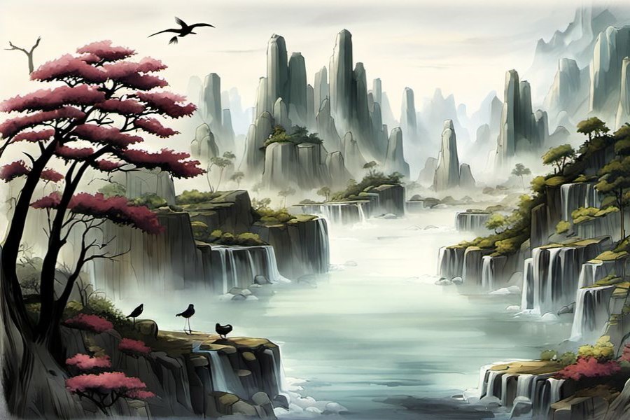 老公在浑水里游泳