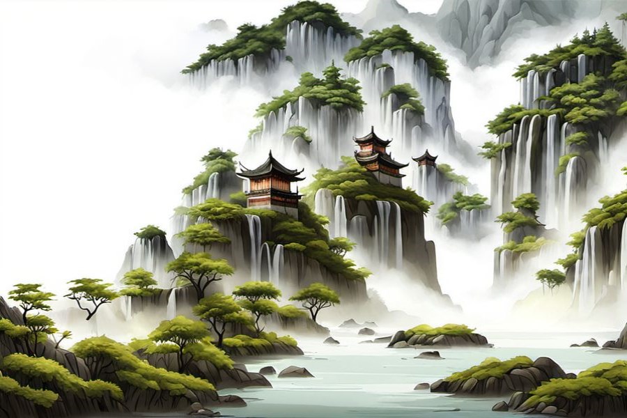 跟爸妈在玩扑克牌
