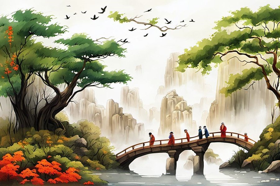 花椒树上长满花椒