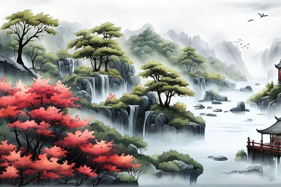 椰子树上的椰子果