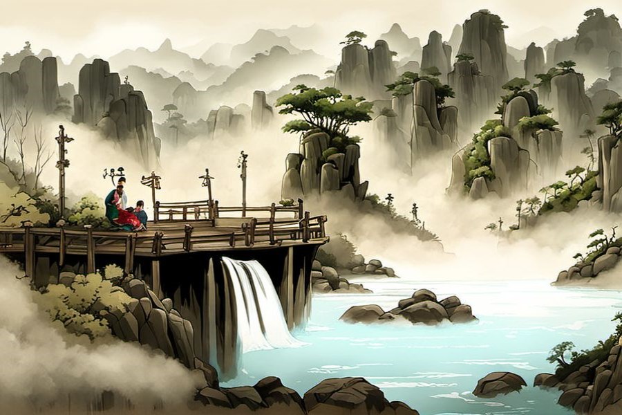 滑梯顺利滑下去