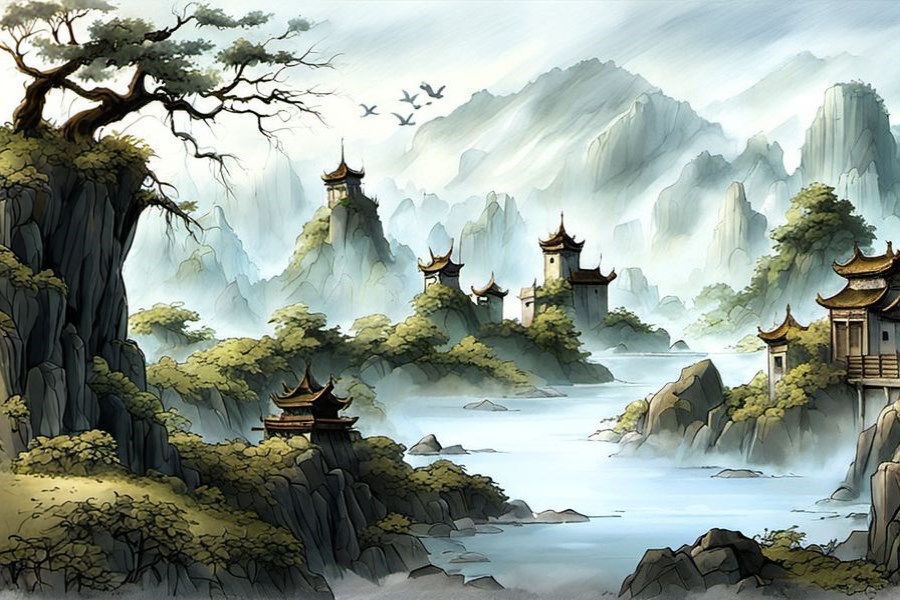 发大火用水扑灭