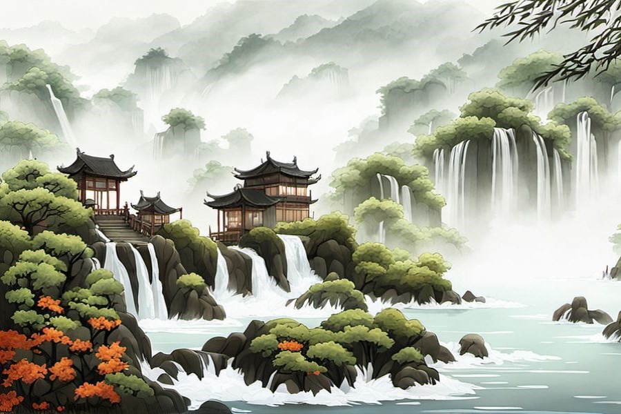 鱼在洗脸盆里跳