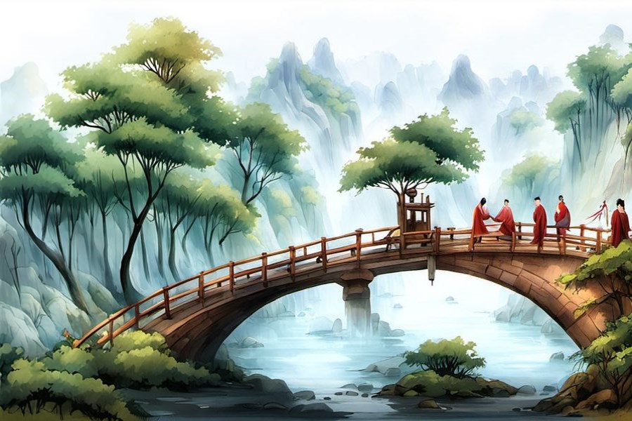 落水爬上来