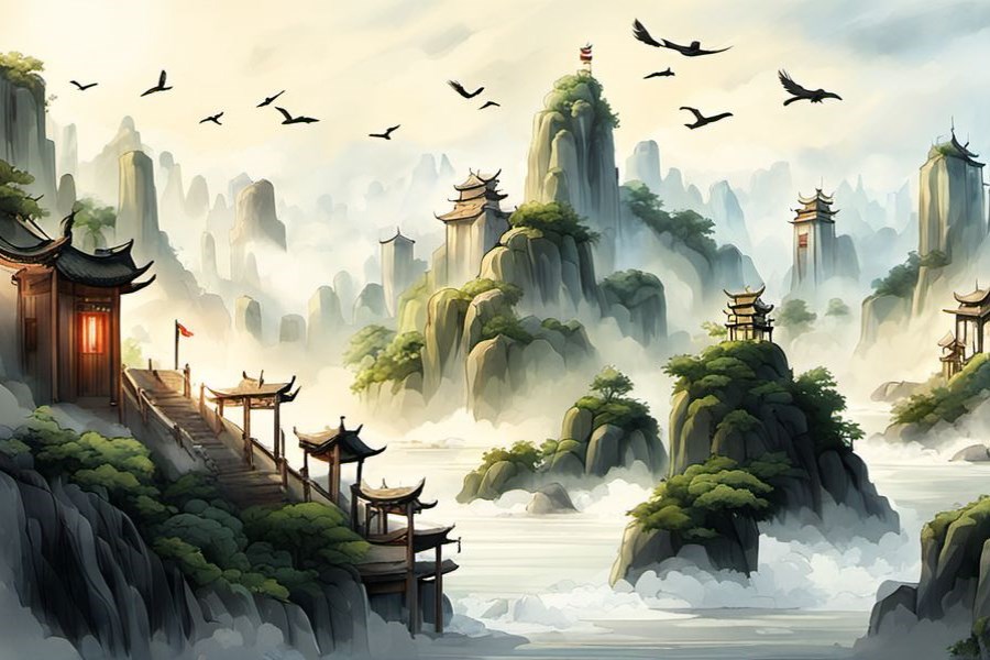 垫被上布满细长针