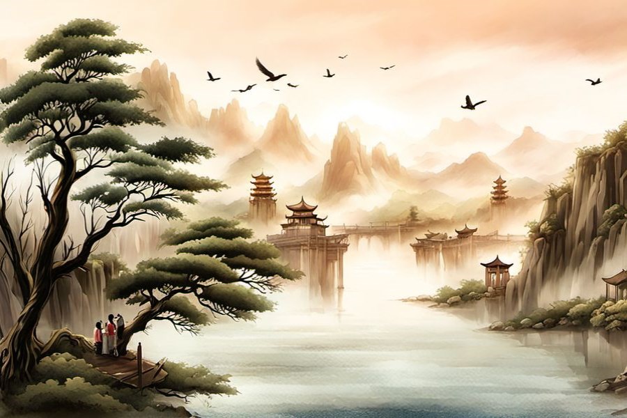樱花开的非常漂亮