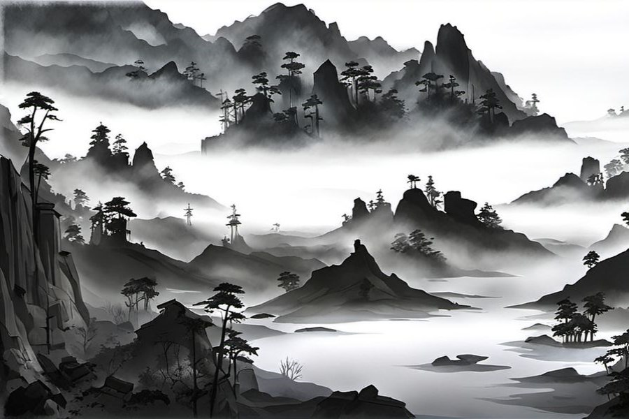 没有穿上衣