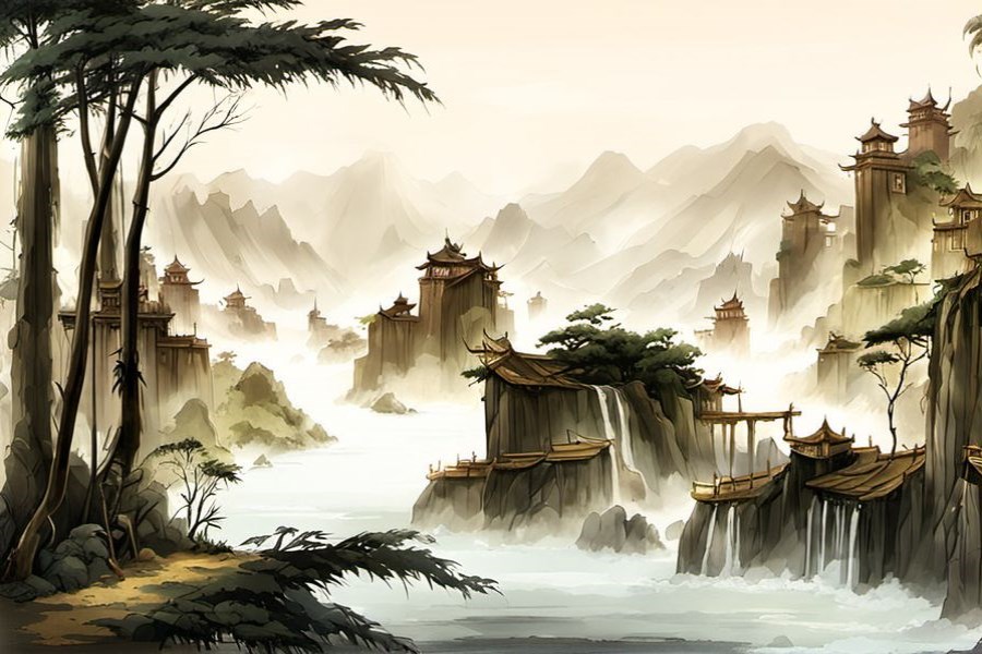 骑马奔跑有