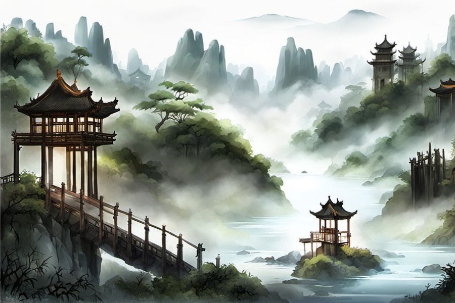大象在街道上走
